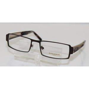 New Boucheron DK Brown & Gold Eyeglasses